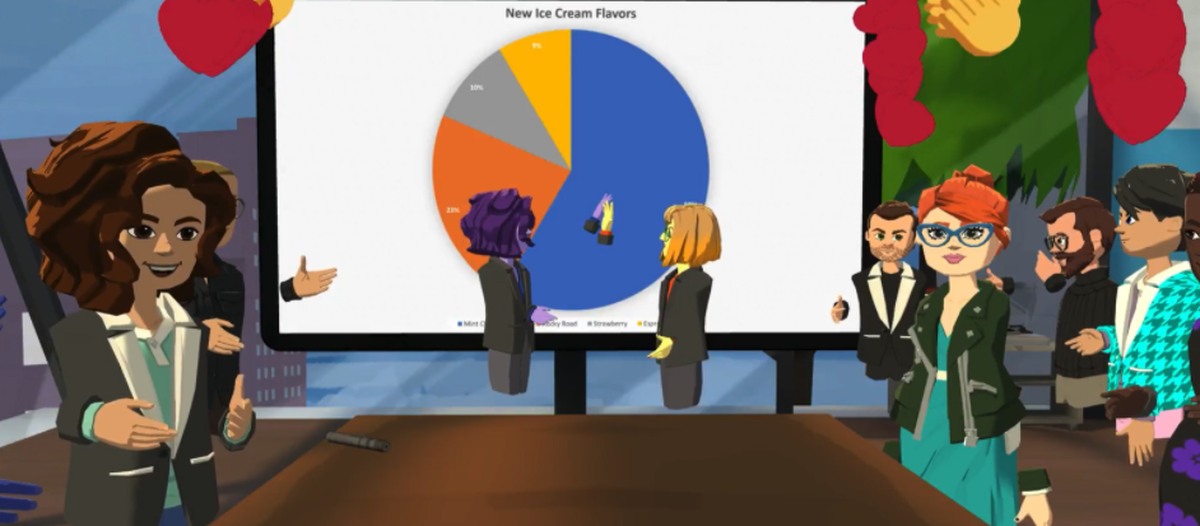 Meeting menggunakan Metaverse